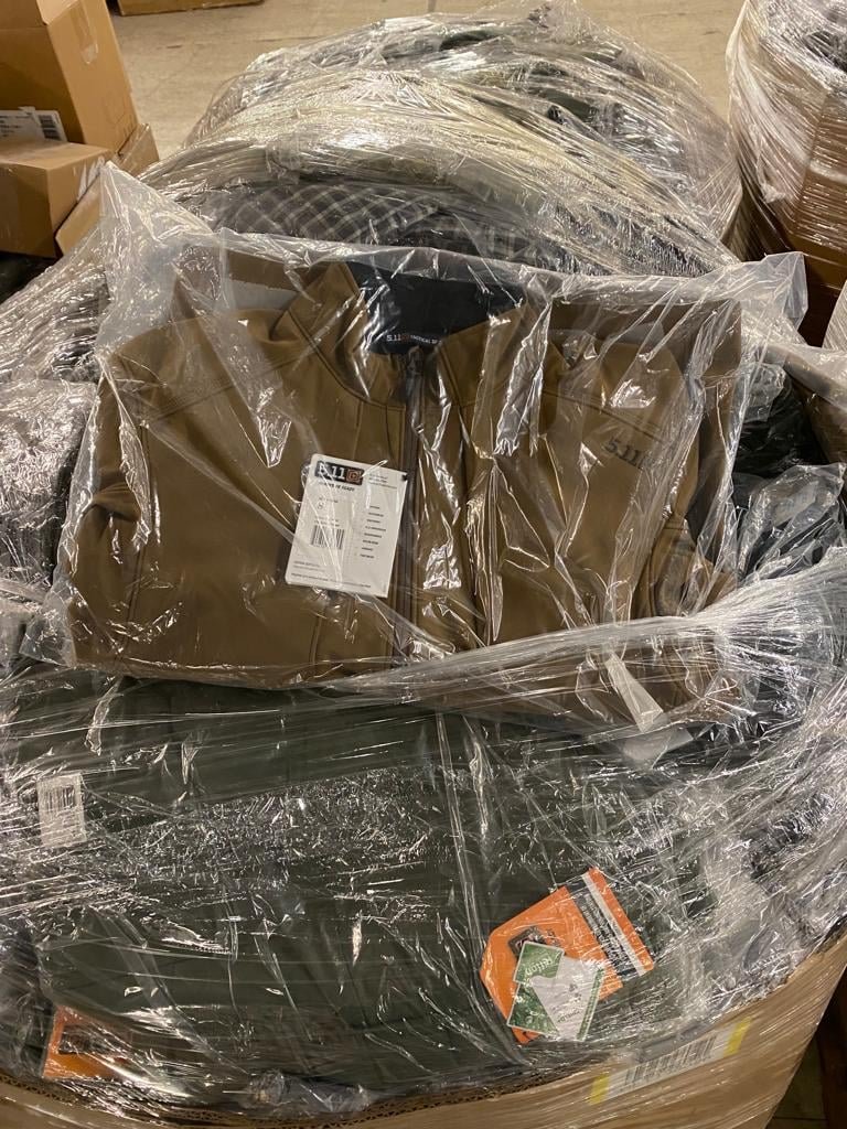 Wholesale Tactical Clothing Pallets