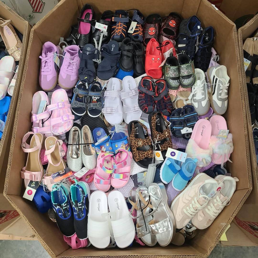 BulK Target Shoes Wholesale Pallets