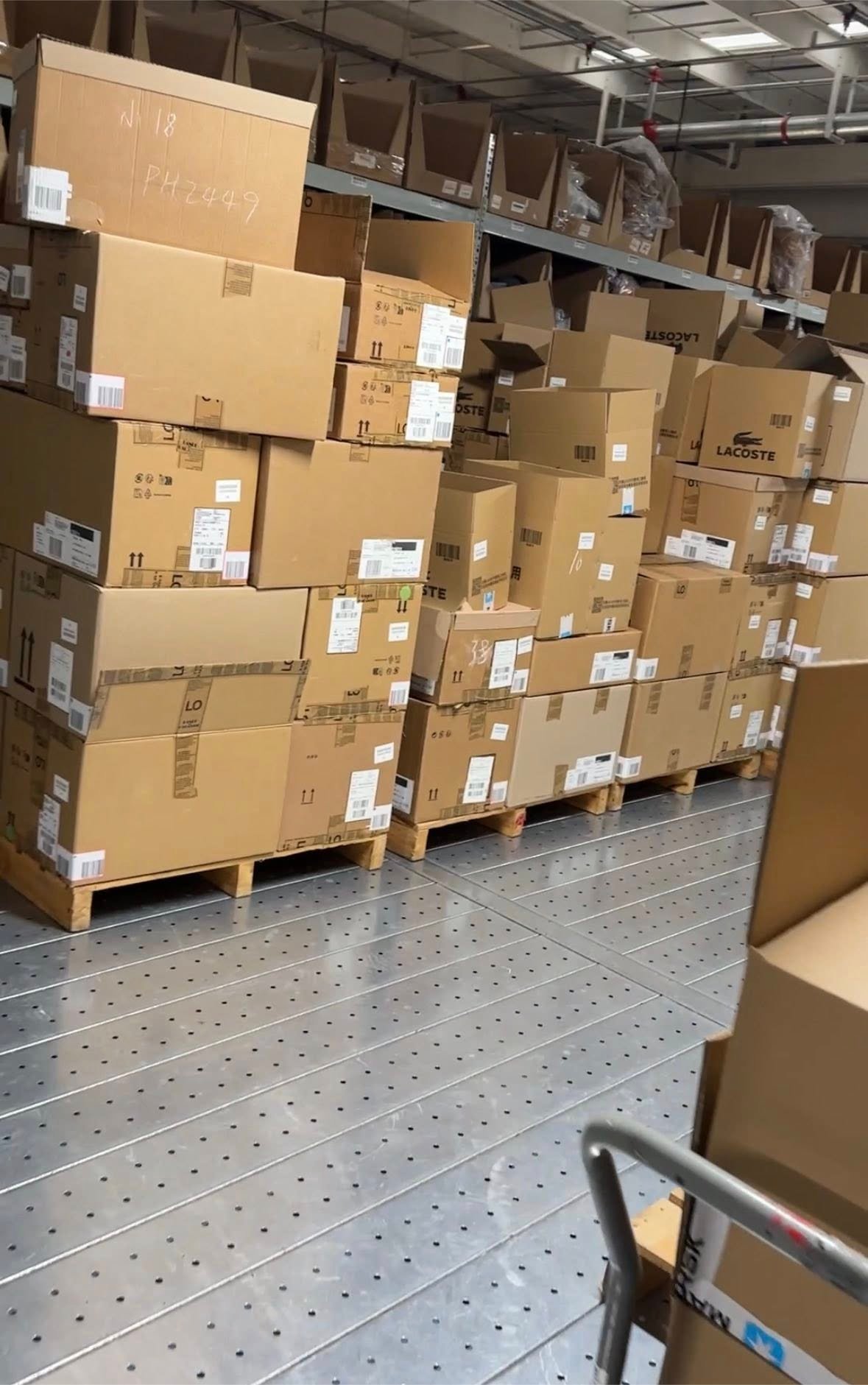 Overstock Lacoste Polo Shirts Pallets - Image 9