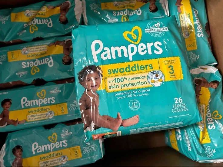 Bulk Pampers Daipers pallets
