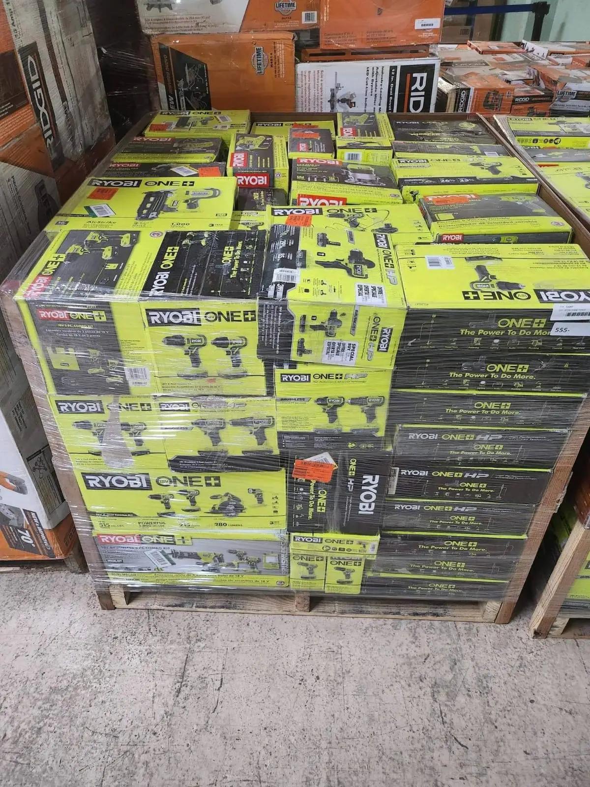Ryobi Tools Wholesale Liquidation Pallets - Image 5