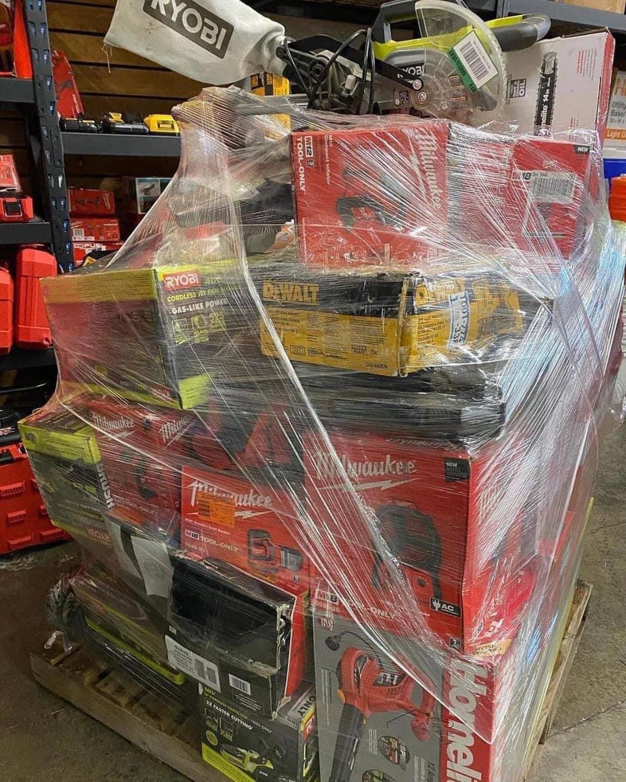 Wholesale Power Tools Liquition Pallets