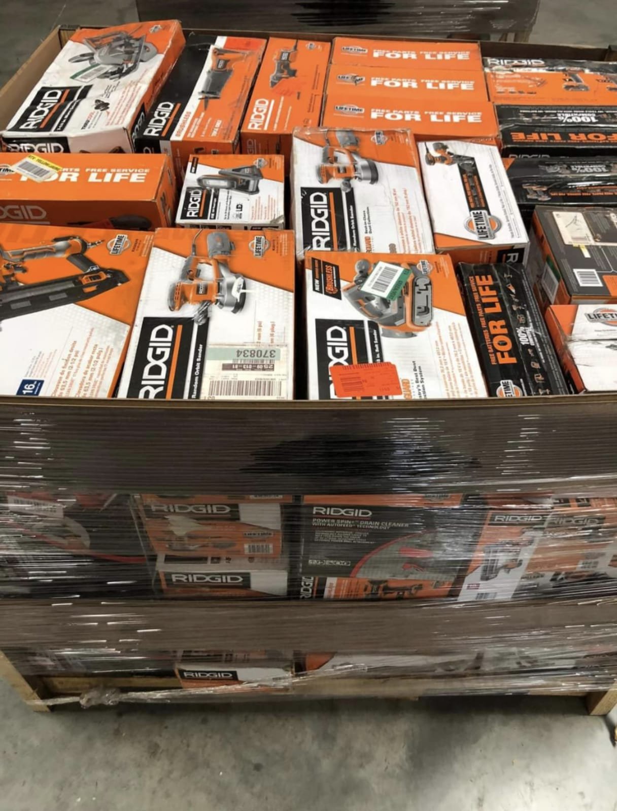 Bulk Ridgid Tool Pallets - Image 4