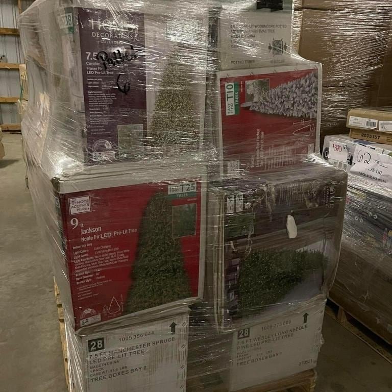 Bulk Chrismas Tree Liquidation Pallet - Image 5