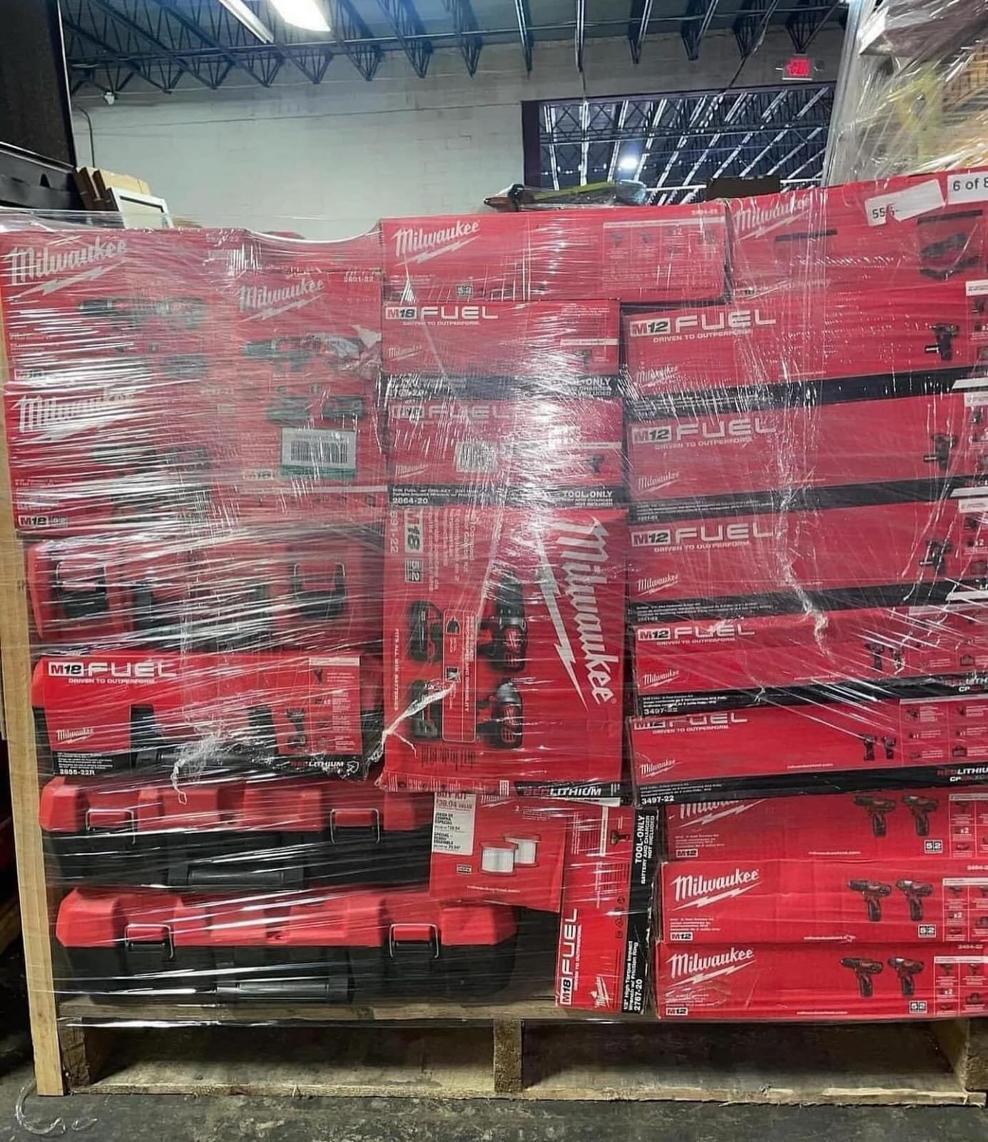 Assorted Milwaukee Power Tools Liquidation Pallets - Image 2