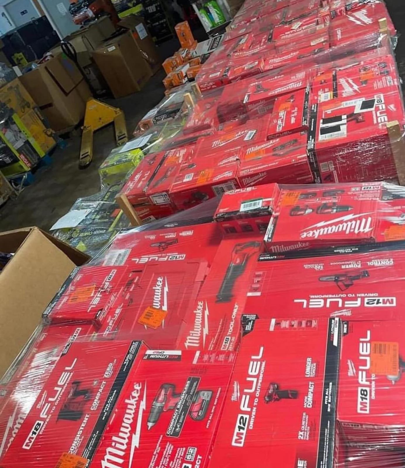 Assorted Milwaukee Power Tools Liquidation Pallets - Image 3